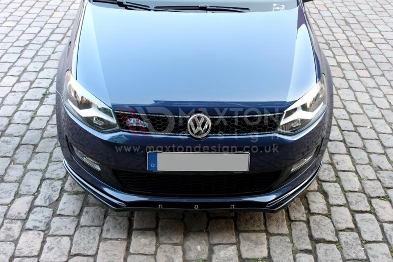 Maxton Design - FRONT SPLITTER VW POLO MK5 STANDARD (2009-2014)