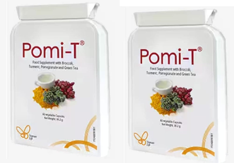 Pomi-T 60 Capsules | 1.34 oz Pack - 2 Dietary Supplement