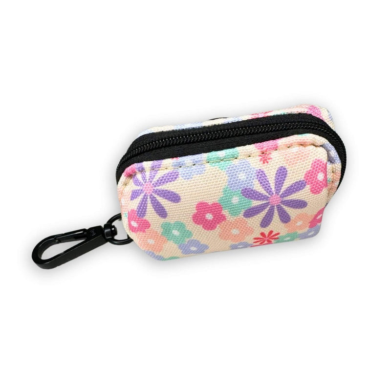 PupClub Dog Poo Bag Holder - Pretty Petals