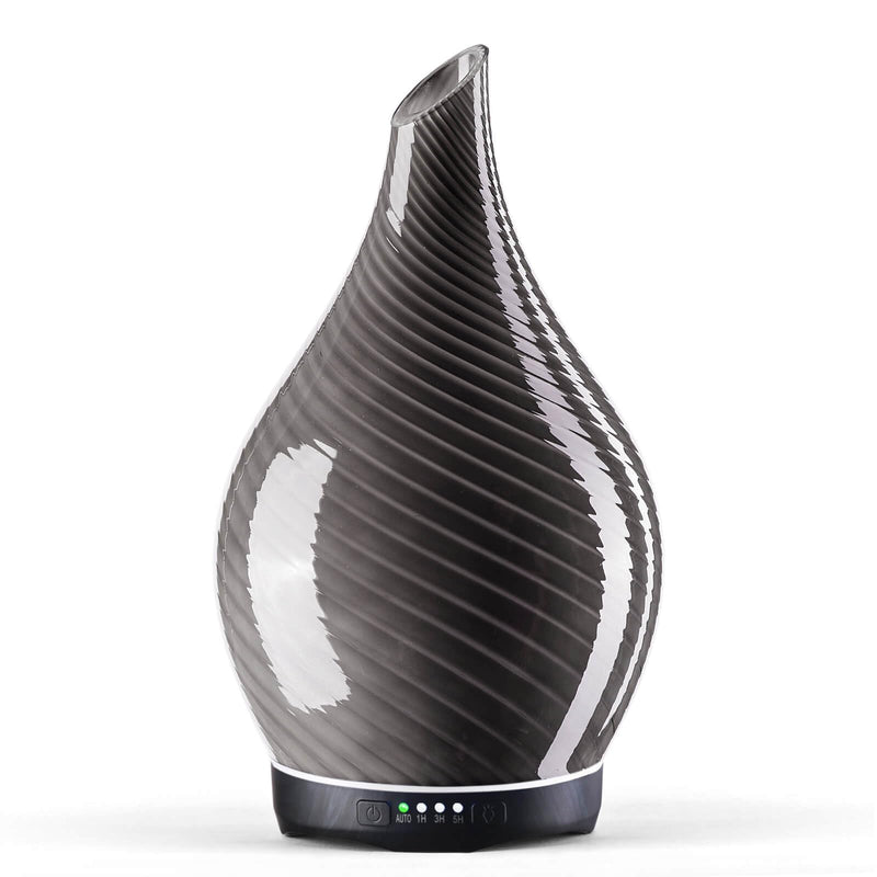 Porseme 280ml Glass Diffuser – Color Changing Aromatherapy, Auto-Off