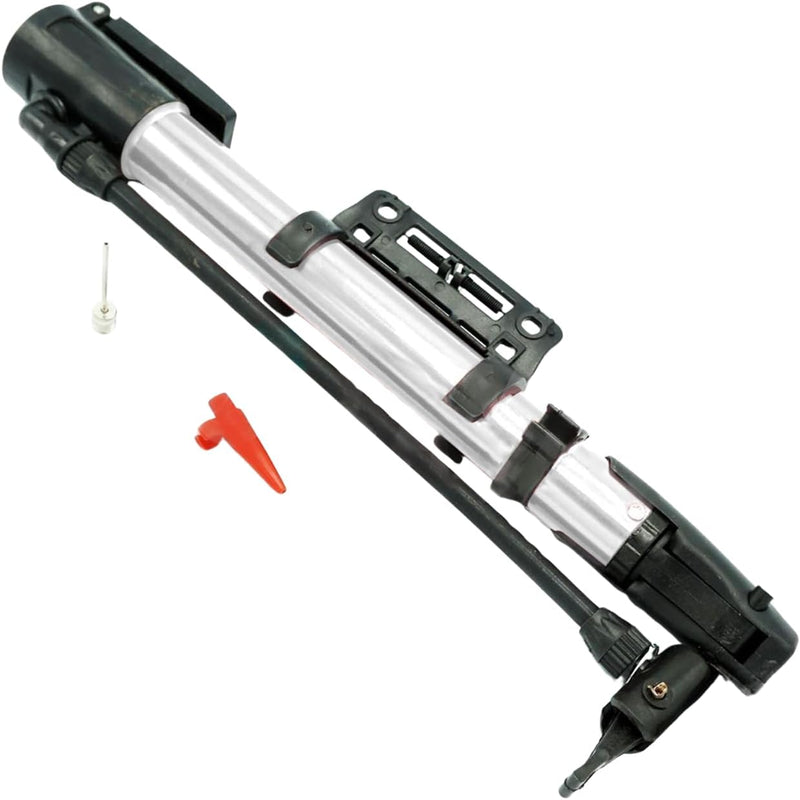 12 Inch Portable Bike Pump with Presta and Schrader Valve