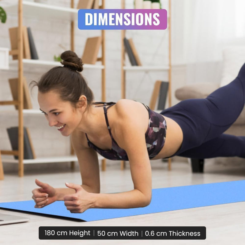 Yoga Mat 180cm Waterproof Foam Exercise & Camping Mat