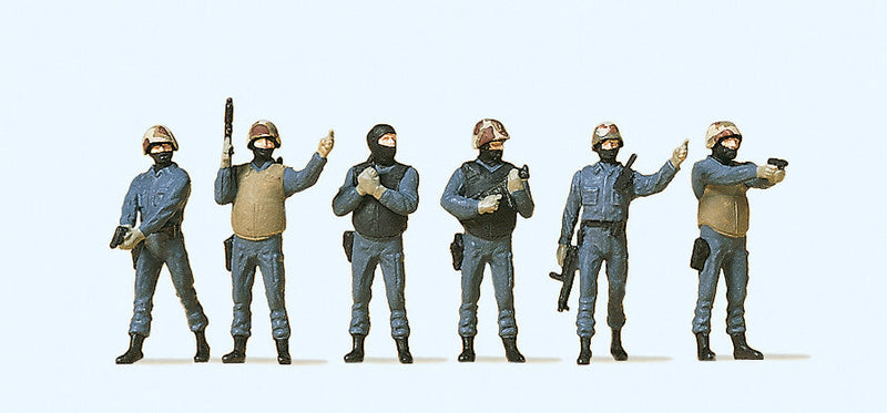 GSG Special Ops Police Terrarium Figures 10446