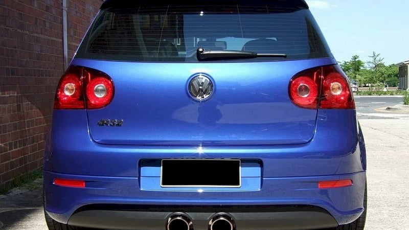 Maxton Design - REAR VALANCE VW GOLF V R32 (WITH 2 EXHAUST HOLES, FOR R32 EXHAUST)