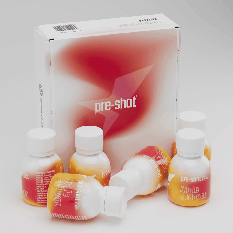 Pre-Workout Shot - Apple & Mango (6 x 60ml)