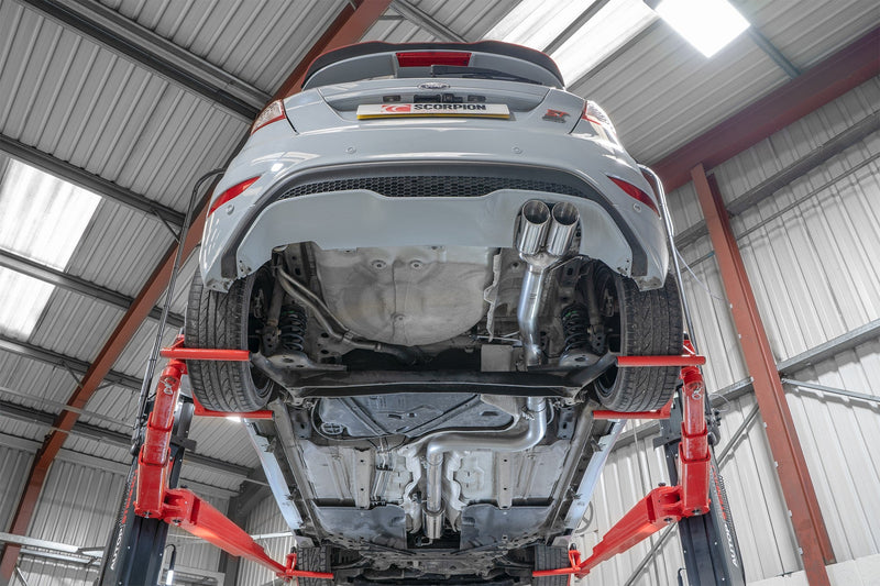 Scorpion Exhausts - 3 Inch Predator Cat Back - Louder - Ford Fiesta MK7 ST180 / ST200