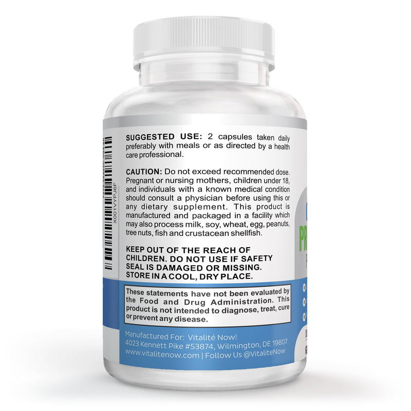 Premium Probiotic + Ultimate Prebiotic – Gut Biome Builder (4.4B CFU, Bacillus Subtilis)