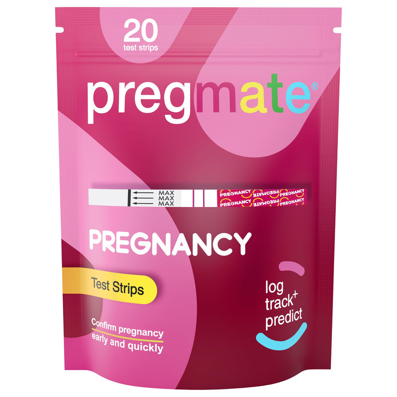 Pregmate Pregnancy Test Strips (20 Count) - Accurate Early Detection
