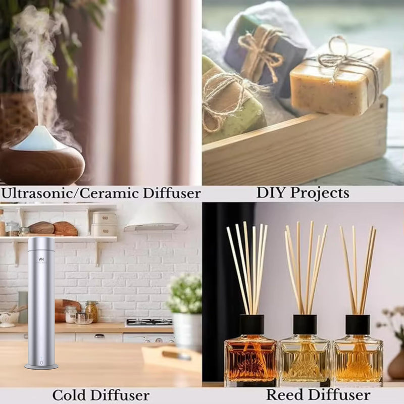 Ritz-Carlton Inspired Diffuser Oil 500ml – Bergamot, Jasmine & Amber