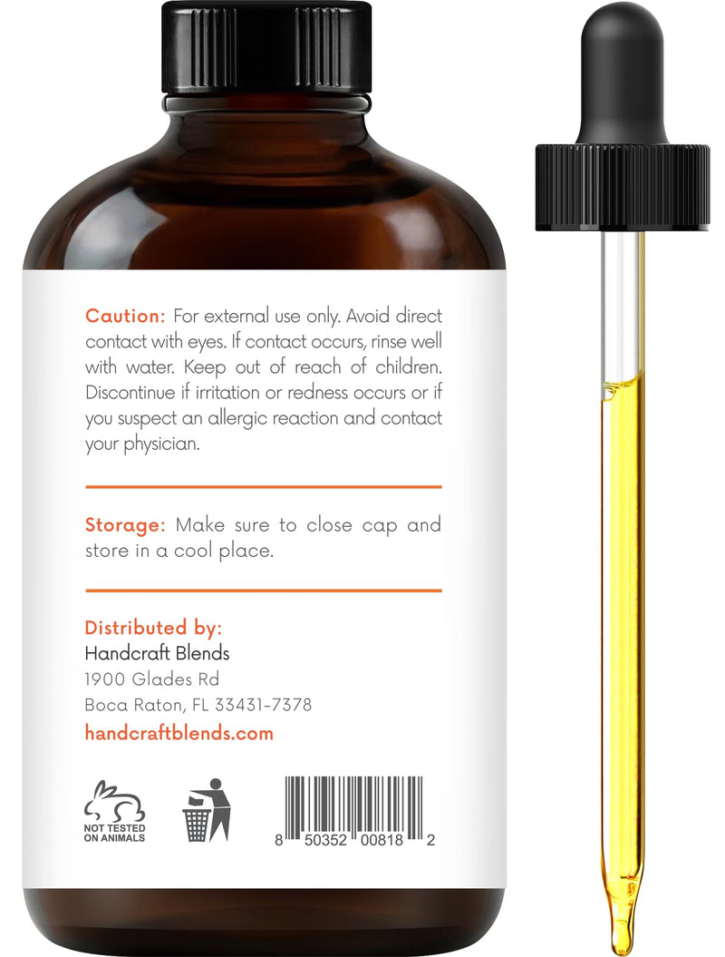 Handcraft Blends Orange Essential Oil – 4 oz | 100% Pure & Natural, Premium Grade