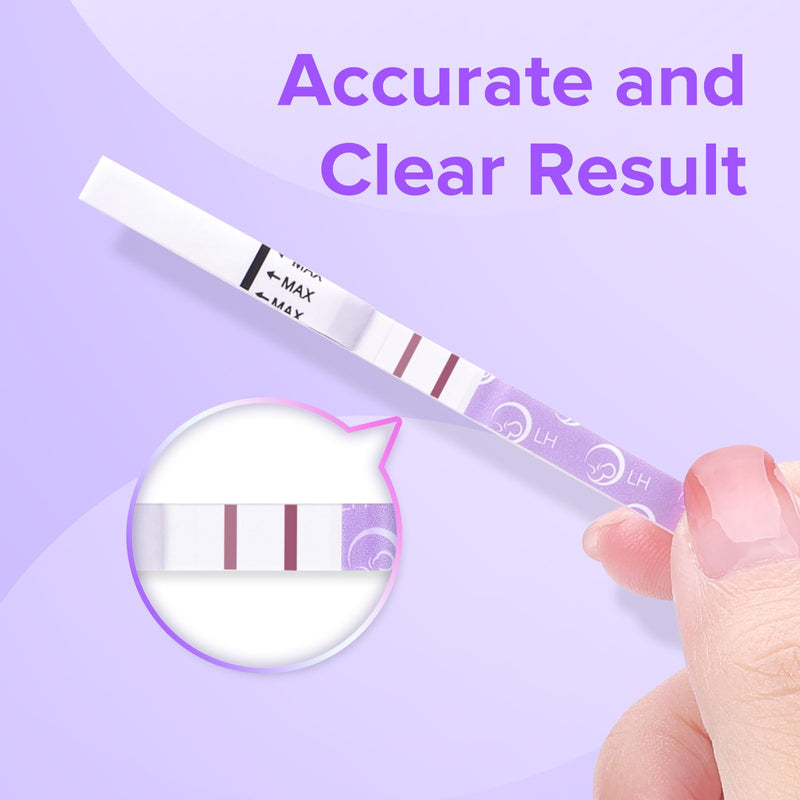 Premom Quantitative Ovulation Predictor Kit – 25 OPK Strips + 5 Pregnancy Strips + Smart Digital Reader App