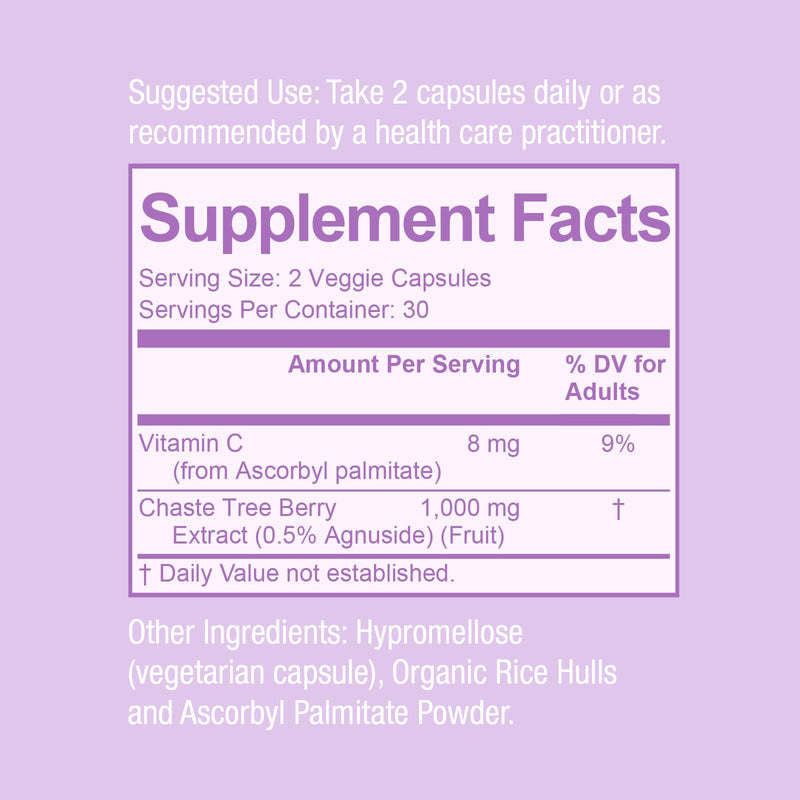 Premom Vitex 1000mg | Hormone Balance, Fertility & PMS Support