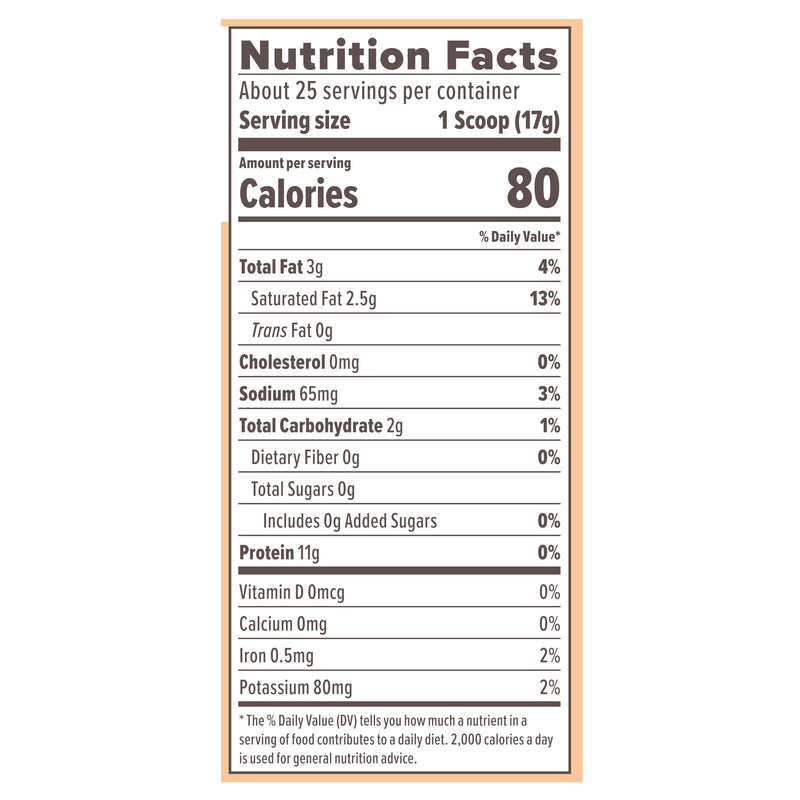 Primal Kitchen Peanut Butter Flavor Collagen Fuel Drink Mix 14.3 oz