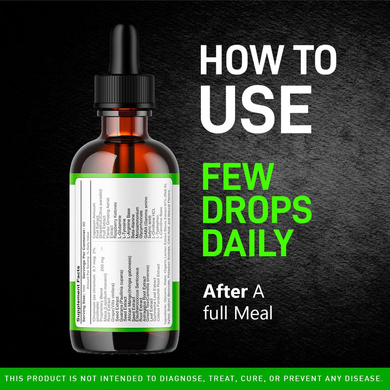 Prime Drops for Men – Liquid All-Natural Supplement, Maximum Strength