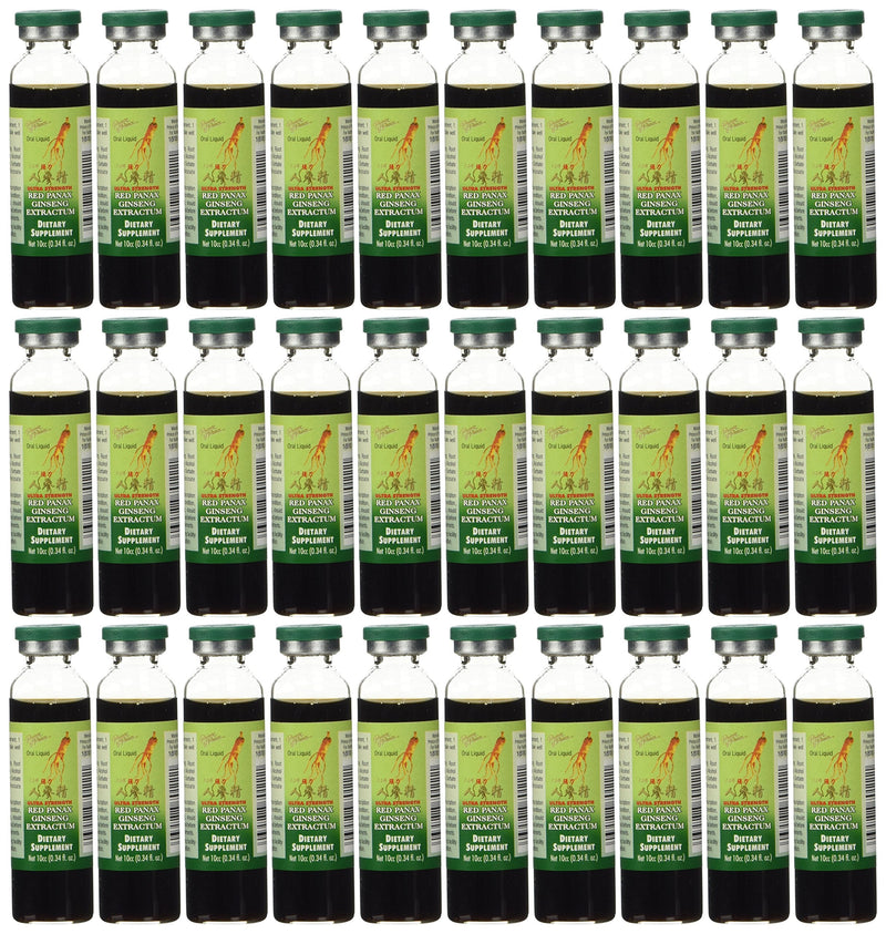 Prince of Peace Red Panax Ginseng Extractum Ultra Strength - 30 Vials