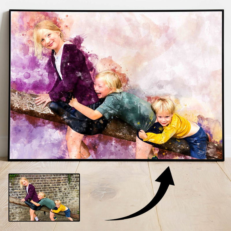 Personalised Watercolour Portraits