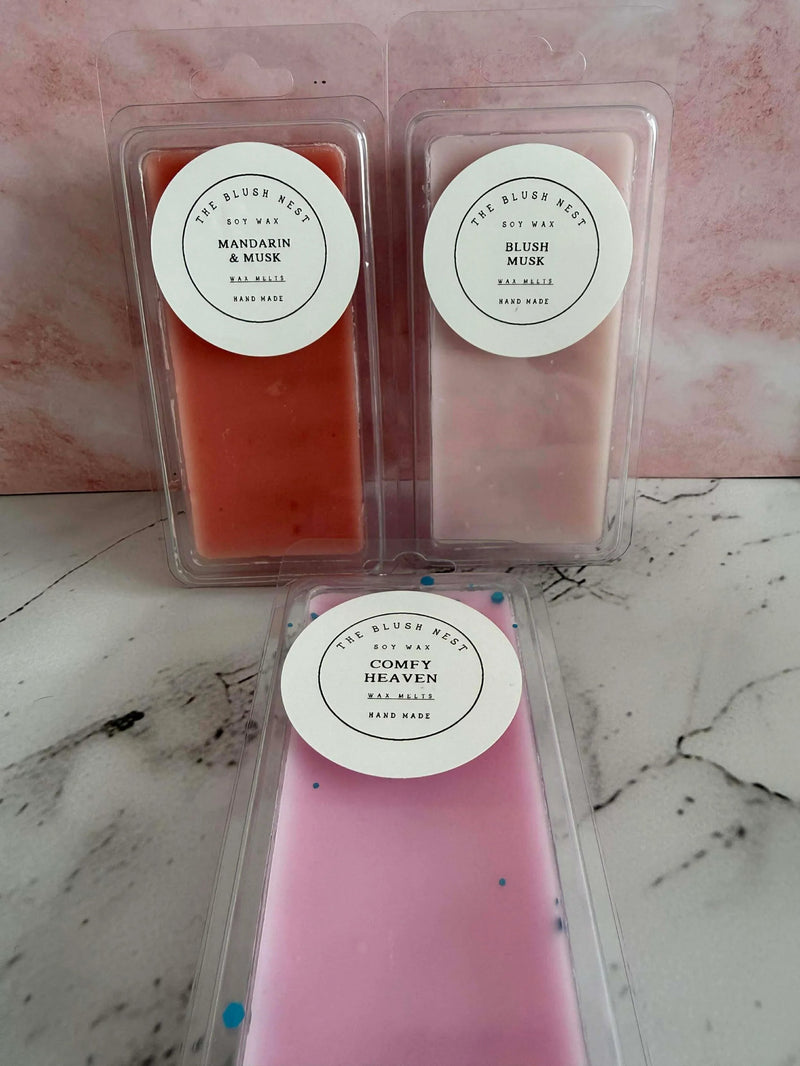 Blush Nest Wax Melt Snap Bars
