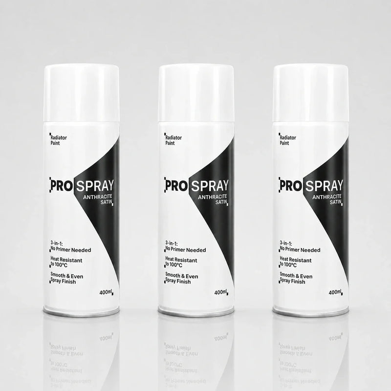 Pro-Spray Radiator Paint | 3-in-1 Heat Resistant Spray