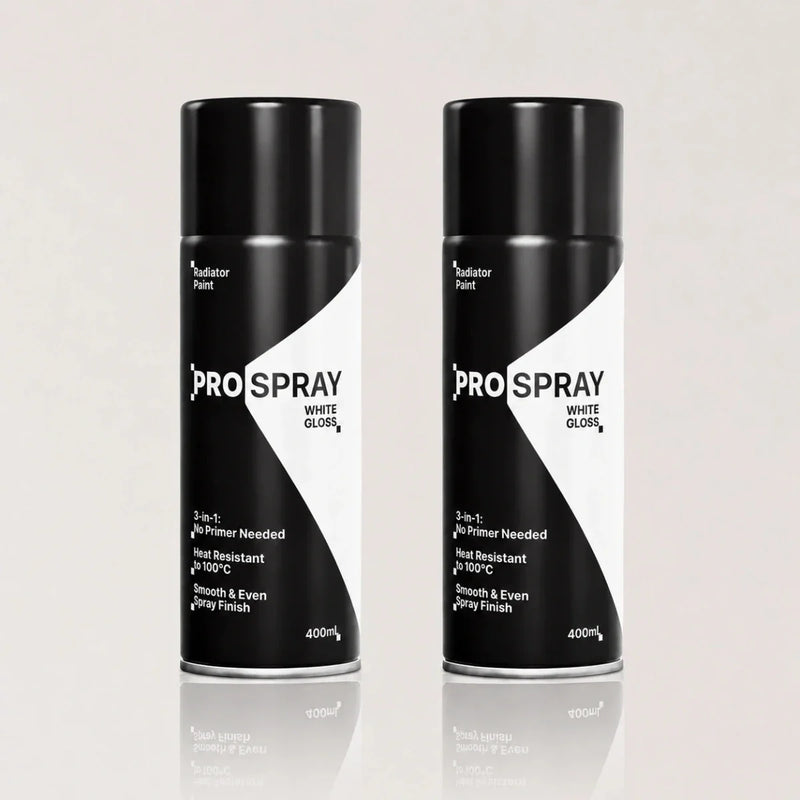 Pro-Spray Radiator Paint | 3-in-1 Heat Resistant Spray