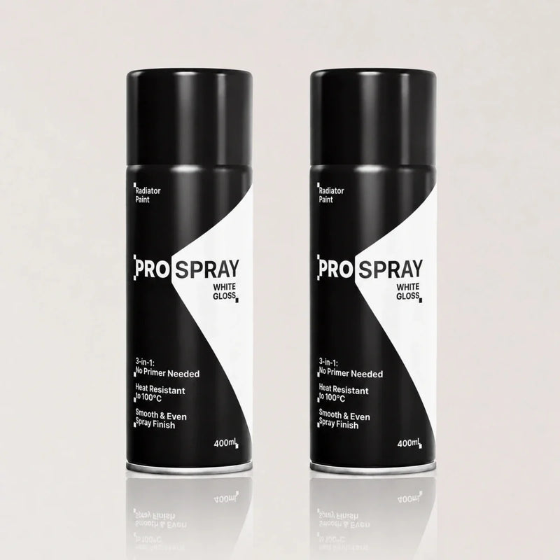 Pro-Spray Radiator Paint | 3-in-1 Heat Resistant Spray
