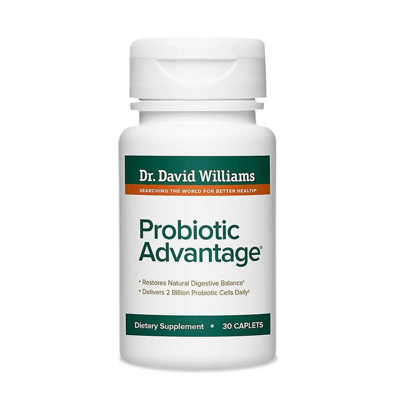 Dr. David Williams' Probiotic Advantage – 7 Strains, 2B Live Bacteria, BIO-tract