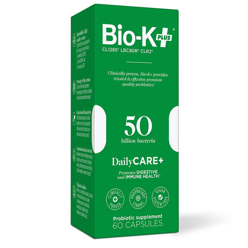 Bio-K Plus PROBIOTIC Daily 50BIL – Daily Probiotic Supplement for Everyday Gut Balance