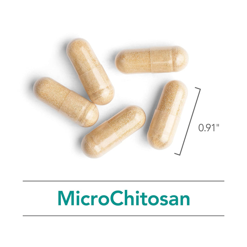 Nutricology MicroChitosan Supplement – 1800mg Chitosan Oligosaccharide, 60 Veg Pills