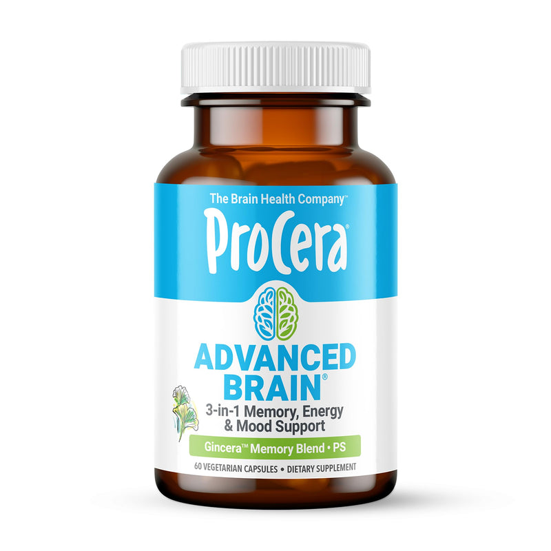 Procera Advanced Brain – Fast Acting Memory & Focus Supplement – 60 Count