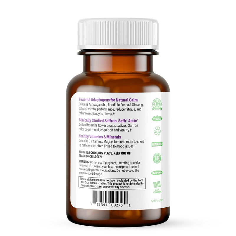 Procera Mood Support - Boost Mental Performance & Mood Stability | 60 Count