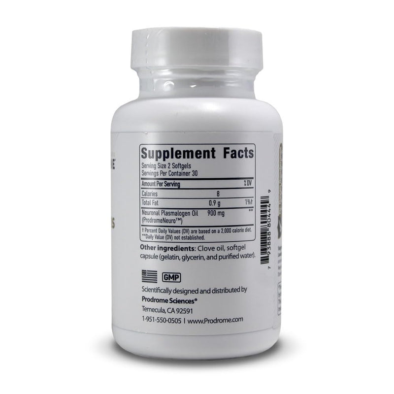ProdromeNeuro Supplement (60 Softgels) – Cognitive Support & Brain Health