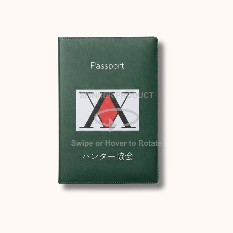 Hunter × Hunter Green Passport Cover