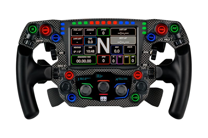 REXING FORMULA MAYARIS 2 CARBON FIBER FORMULA STEERING WHEEL (4 PADDLE VERSION)