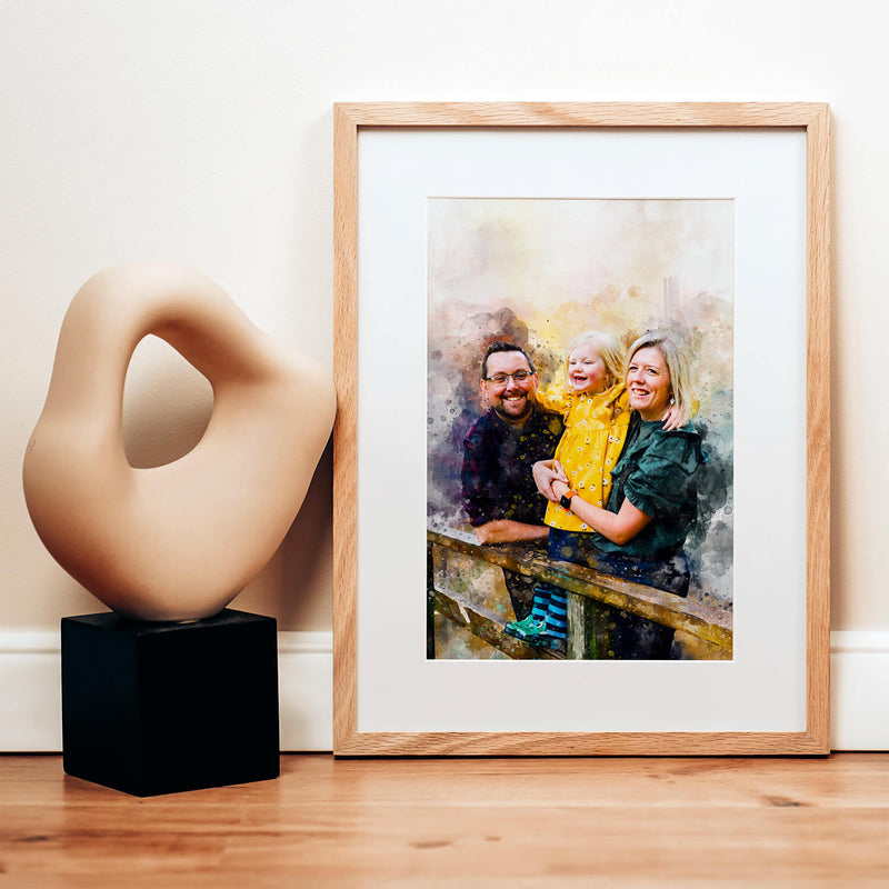 Personalised Watercolour Portrait