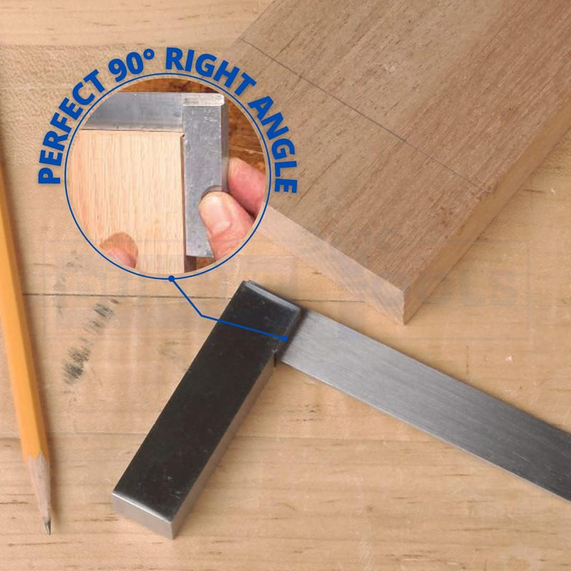 Engineers Try Square 300mm Precision Steel Carpentry Tool