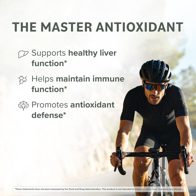 Prominent Nutrition S-Acetyl L-Glutathione Supplement - Liver Detox & Antioxidant Support | Vegan 2-Pack
