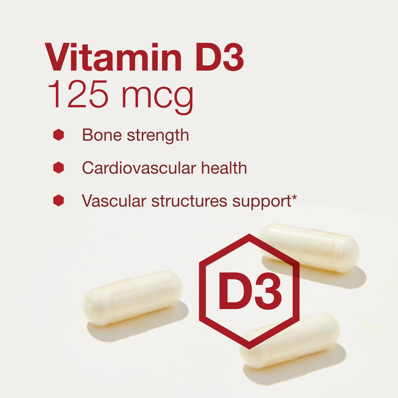 Protocol For Life Balance K2 MK-7 & D3 – Bone Health & Vascular Support, 60 Veg Capsules