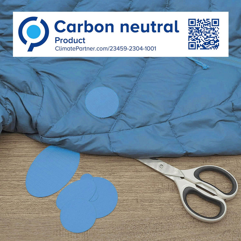 Repair Patches (30+ Colours) for Puffer Jackets, Tents, Upholstery - Stick On, Waterproof, Tear-Cold-Heat-Resistant