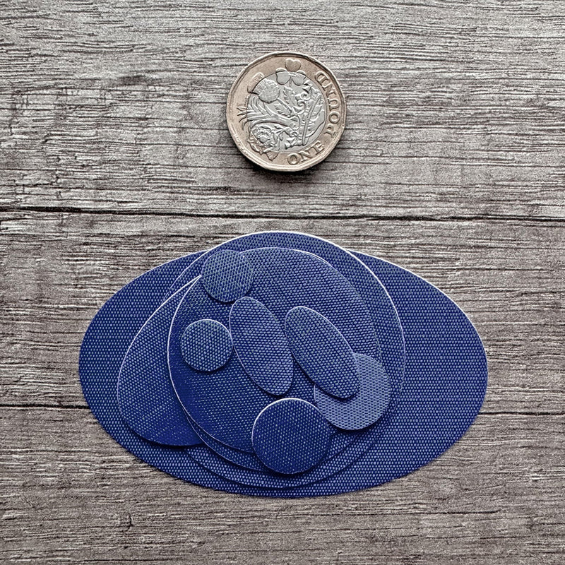Repair Patches (30+ Colours) for Puffer Jackets, Tents, Upholstery - Stick On, Waterproof, Tear-Cold-Heat-Resistant