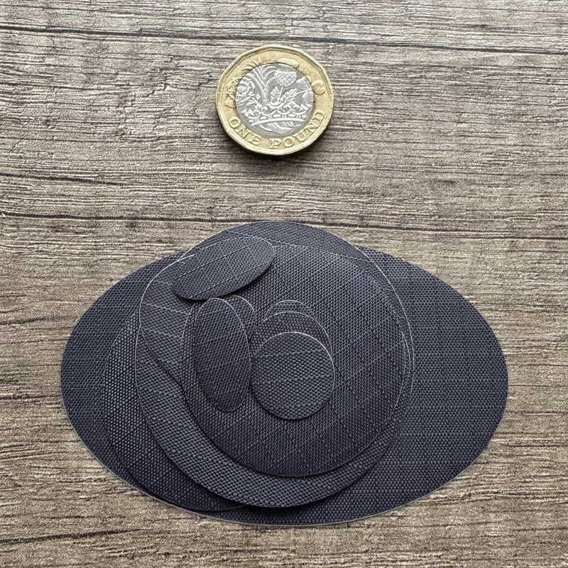 Repair Patches (30+ Colours) for Puffer Jackets, Tents, Upholstery - Stick On, Waterproof, Tear-Cold-Heat-Resistant
