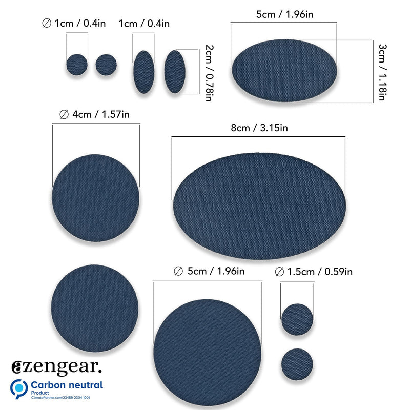 Repair Patches (30+ Colours) for Puffer Jackets, Tents, Upholstery - Stick On, Waterproof, Tear-Cold-Heat-Resistant