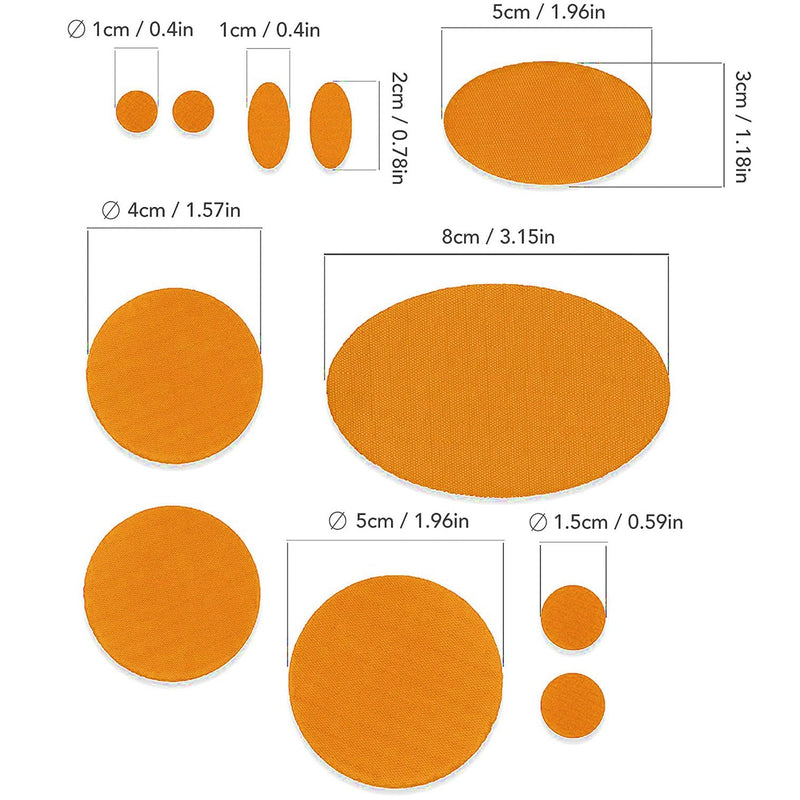 Repair Patches (30+ Colours) for Puffer Jackets, Tents, Upholstery - Stick On, Waterproof, Tear-Cold-Heat-Resistant