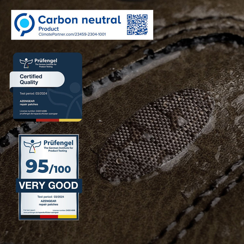 Repair Patches (30+ Colours) for Puffer Jackets, Tents, Upholstery - Stick On, Waterproof, Tear-Cold-Heat-Resistant