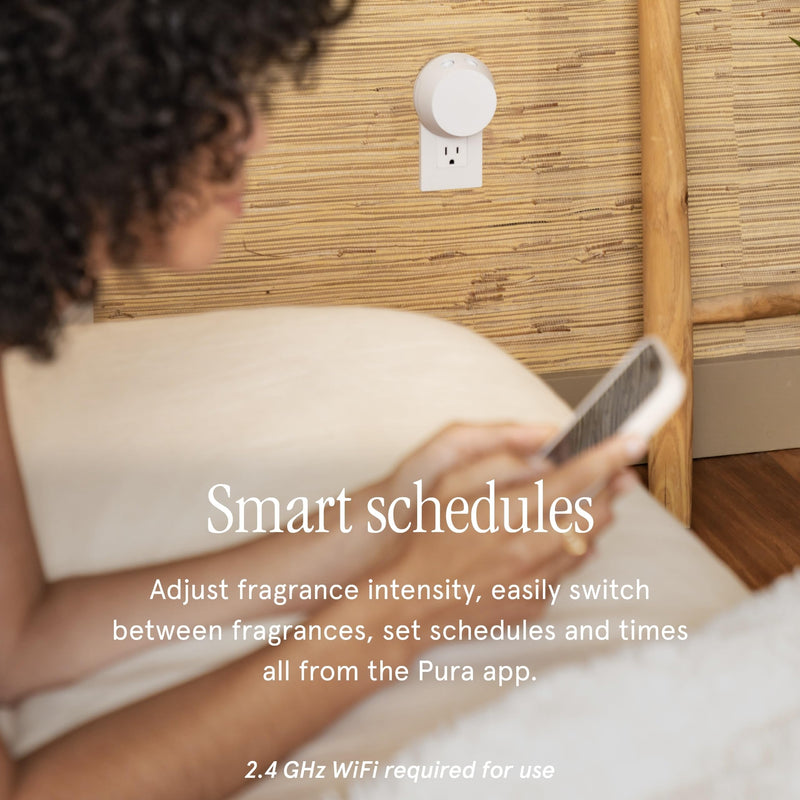 Pura Smart Home Fragrance Starter Set – Pura 4 Diffuser & Refills