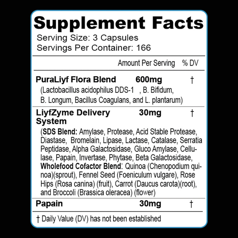 PURALIYF - ENZYME ENHANCED PROBIOTICS