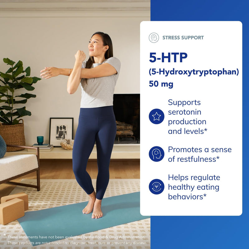 Pure Encapsulations 5-HTP 50 mg | 5-Hydroxytryptophan Supplement for Sleep, Mood & Appetite | 60 Capsules