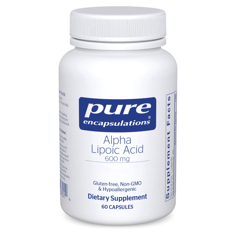 Pure Encapsulations Alpha Lipoic Acid 600 mg – 60 Capsules