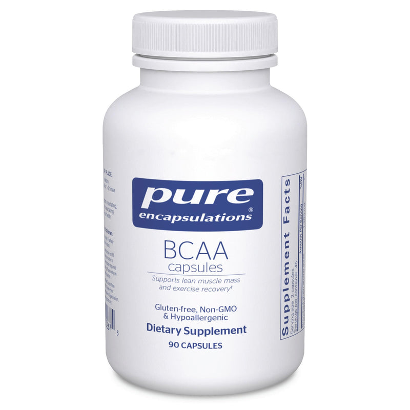 Pure Encapsulations BCAA Capsules - Hypoallergenic Muscle Support | 90 Capsules