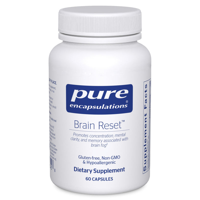 Pure Encapsulations Brain Reset — Supports Concentration, Clarity & Memory | 60 Capsules