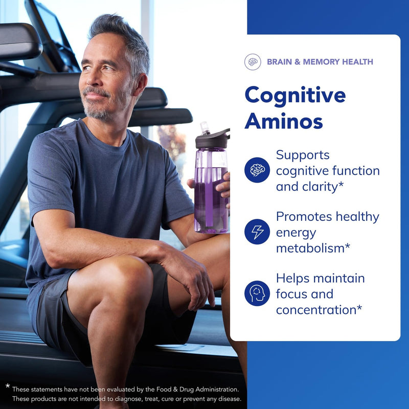 Pure Encapsulations Cognitive Aminos | Hypoallergenic Cognitive Support | 120 Capsules