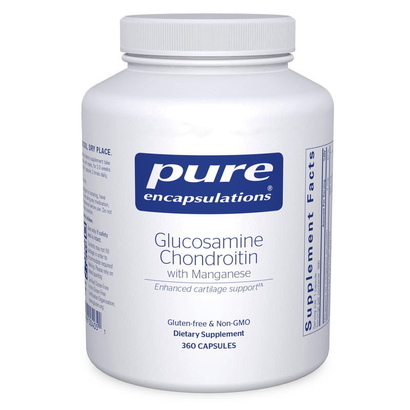Pure Encapsulations Glucosamine Chondroitin with Manganese – Joint Support, Cartilage Health & Mobility | 360 Capsules